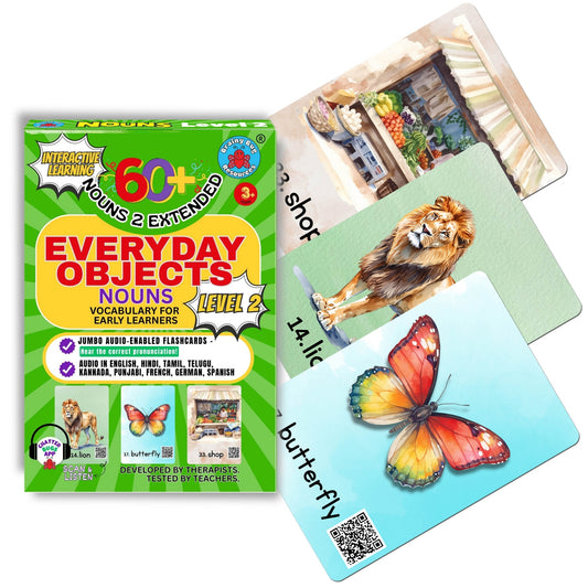Everyday Objects Level 2 Vocabulary Cards