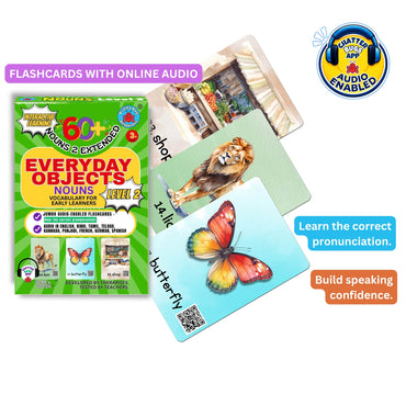 Everyday Objects Level 2 Vocabulary Cards