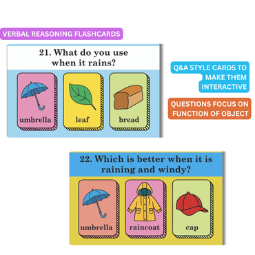 Answer What Verbal Reasoning Cards for Kids