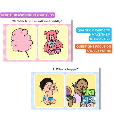 Verbal Reasoning and Describing Objects Flashcards (By Form)