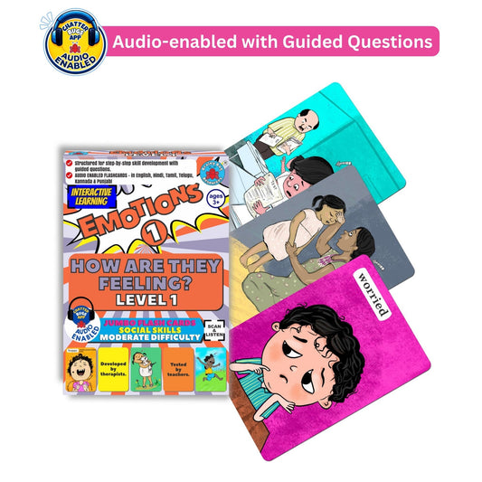 Emotions Level 1 Feelings Cards for Kids