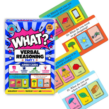 What? Verbal Reasoning Part 1: Answering What Questions Flashcards