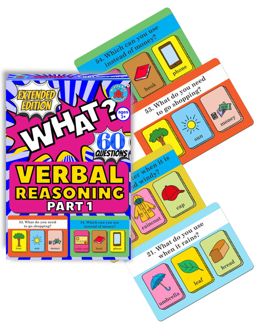 Answer What Verbal Reasoning Cards for Kids