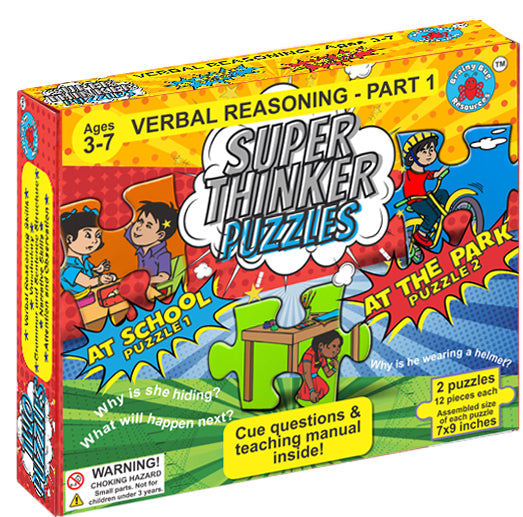Super Thinker Verbal Reasoning Puzzle