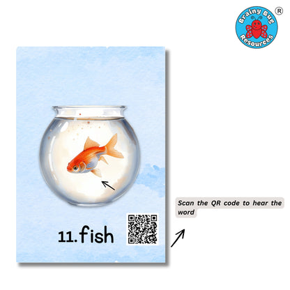 Everyday Objects Level 2: 66 Vocabulary Flashcards