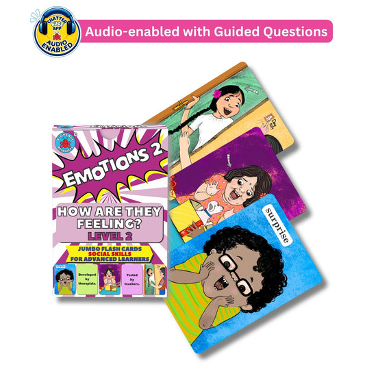 Emotions Level 2 Feelings Cards for Kids