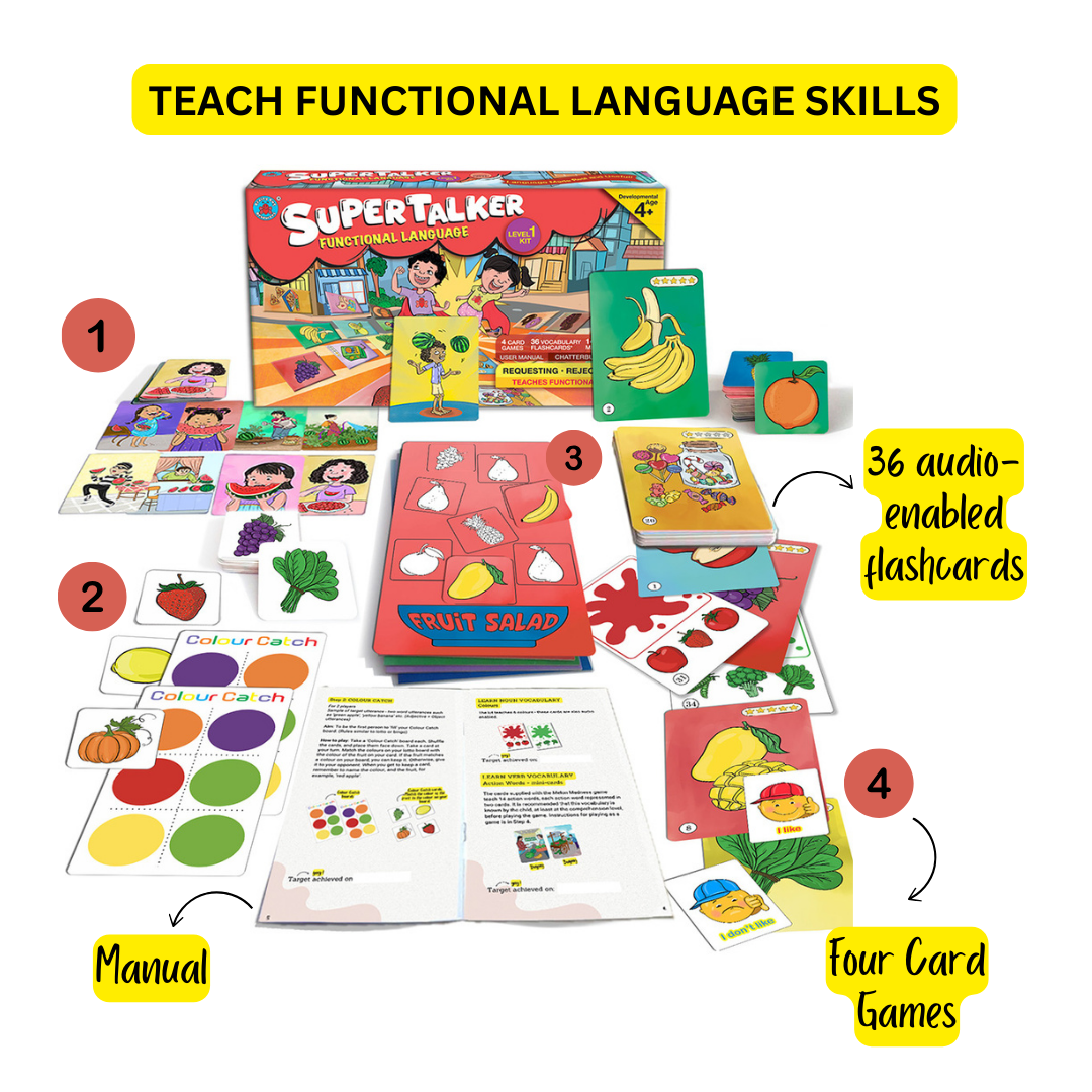 Super Talker Level 1 - Functional Language Kit