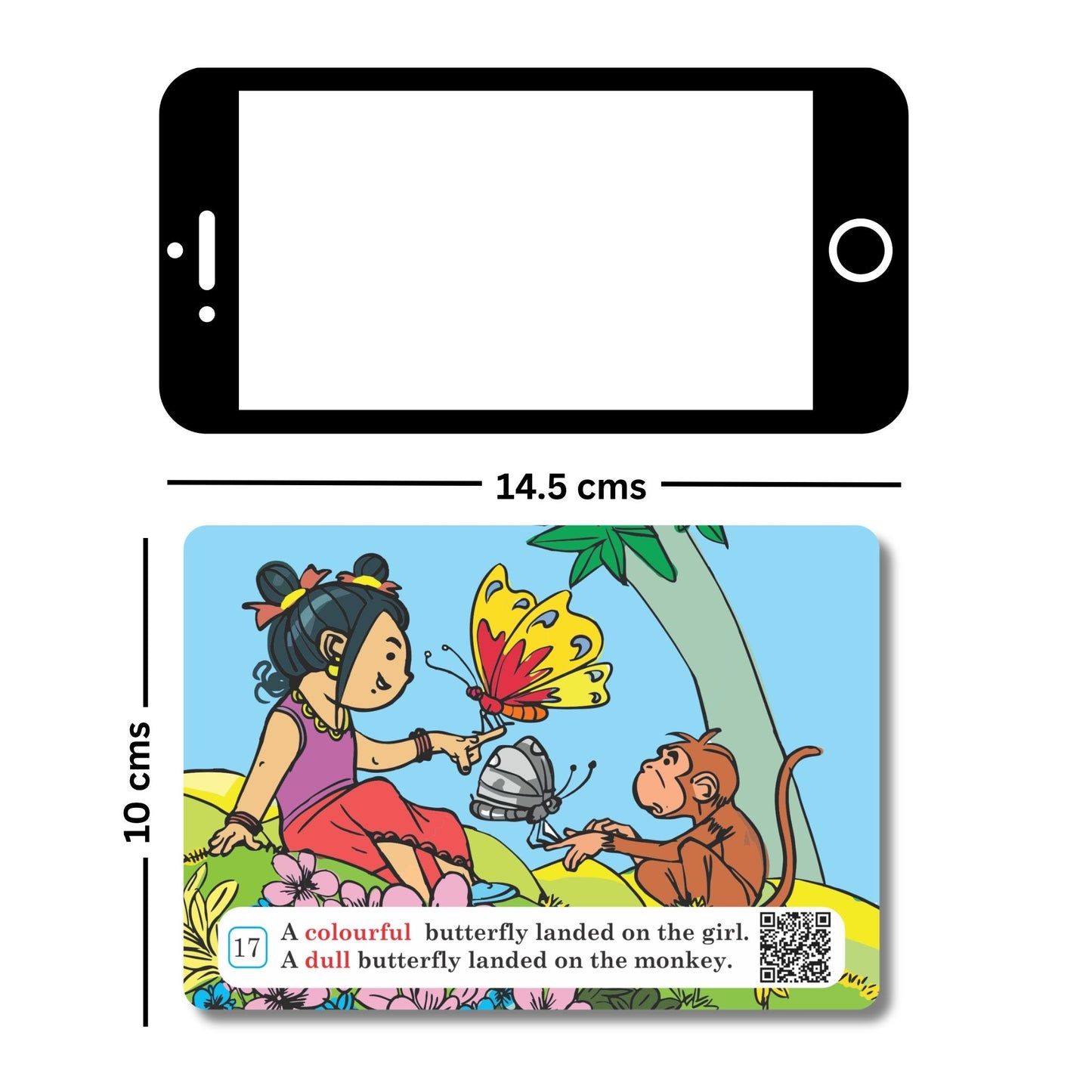 Adjectives in Sentences Audio-enabled Flashcards