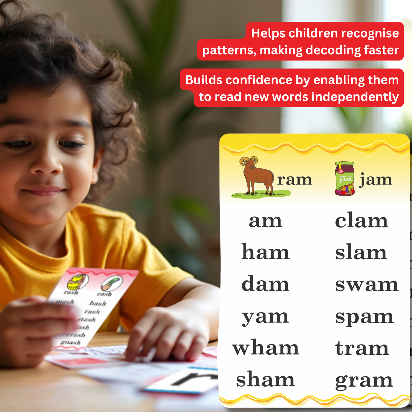 Word Families Level 1 – 34 Essential Phonics Word Families, Ages 4+ | Brainy Bug Resources