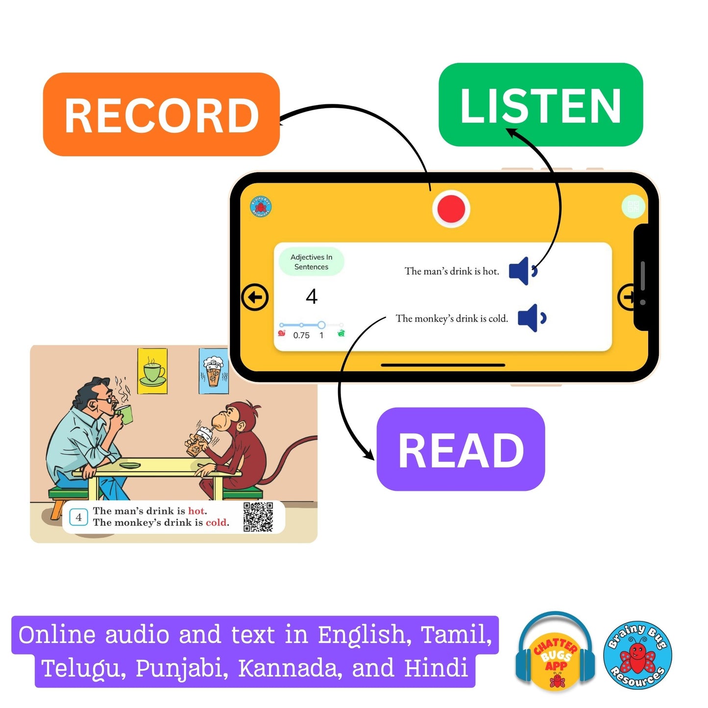 Adjectives in Sentences - Adjectives Practice Deck