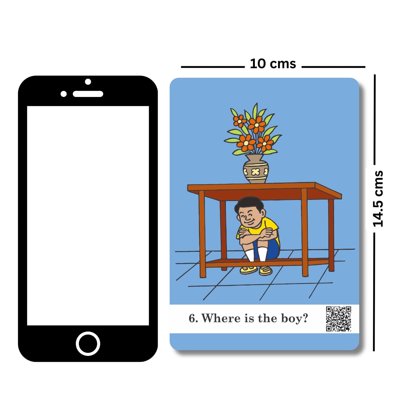 Position Words Level 1 – 30 Essential Preposition Flashcards, Ages 3+ | Brainy Bug Resources