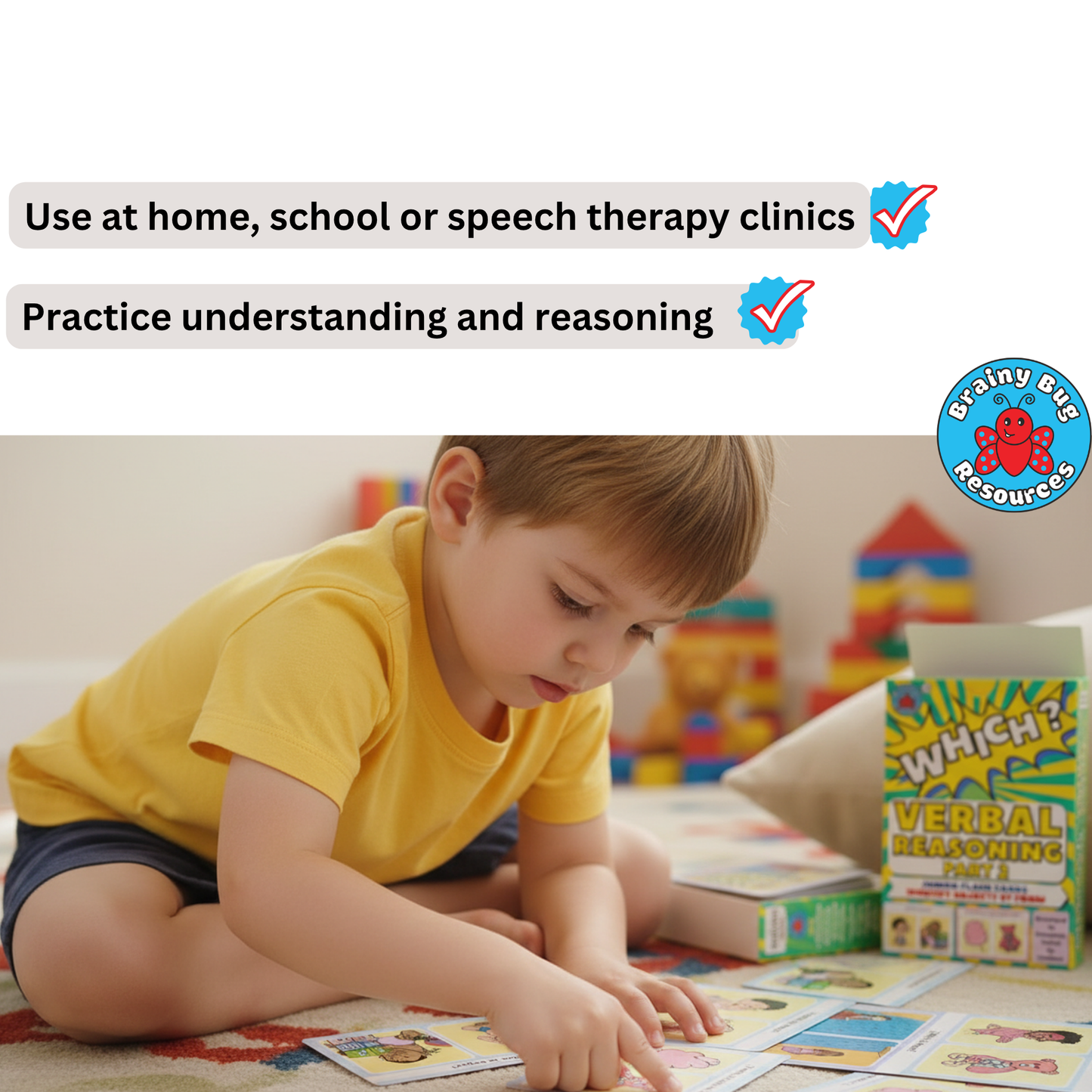 Verbal Reasoning and Describing Objects Flashcards (By Form)