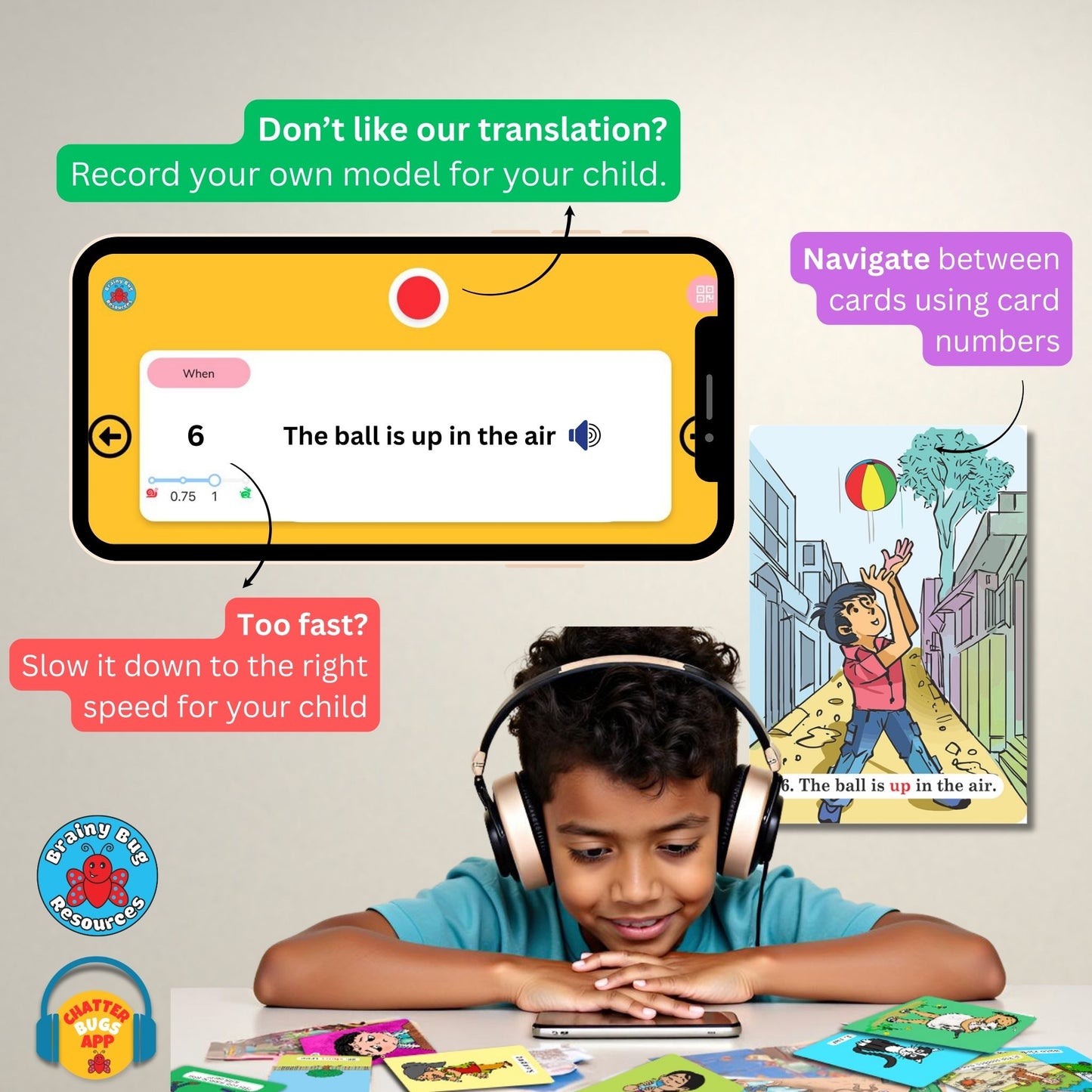 Position Words Level 2 – 30 Advanced Preposition Flashcards, Ages 4+ | Brainy Bug Resources