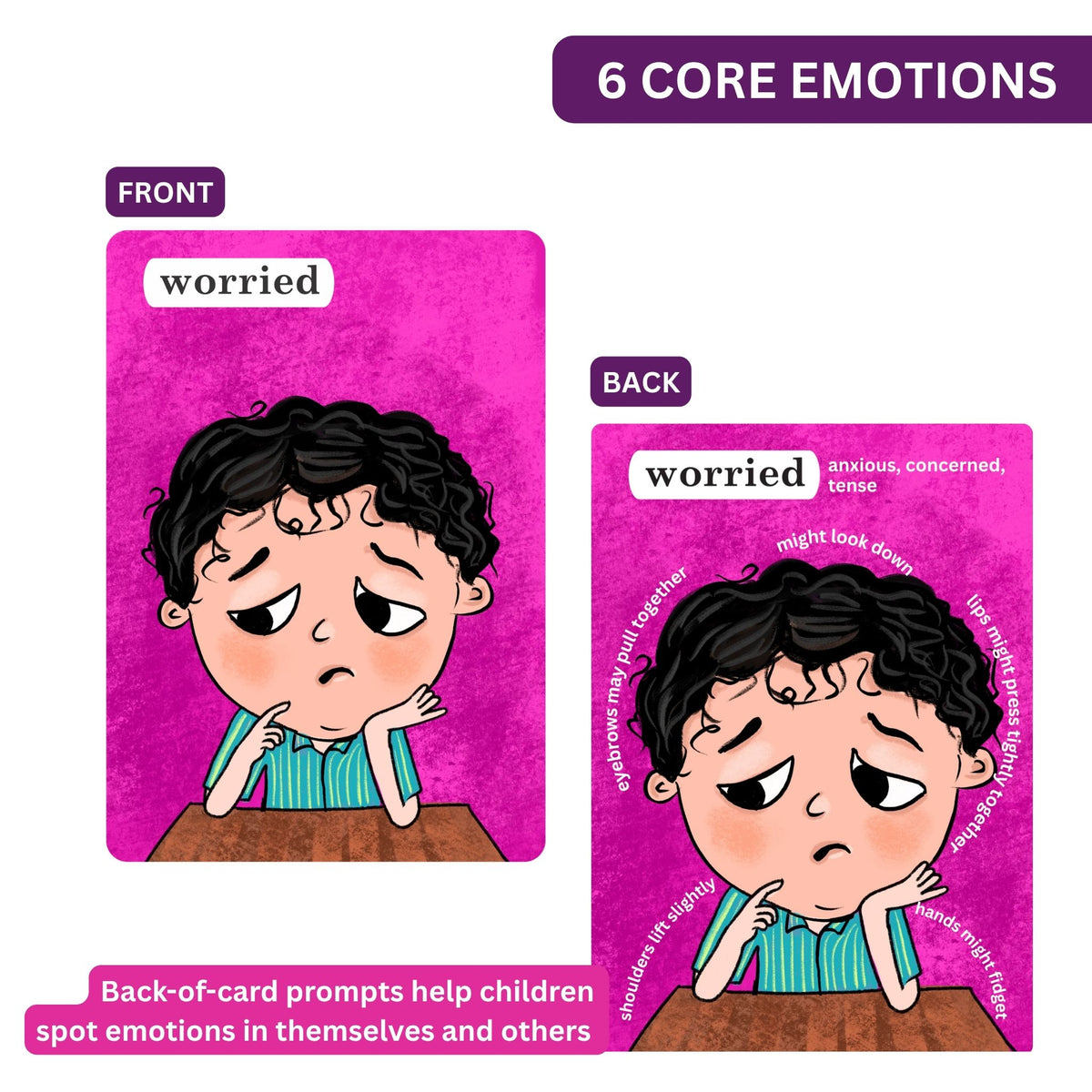 Emotions Level 1 Feelings Cards for Kids