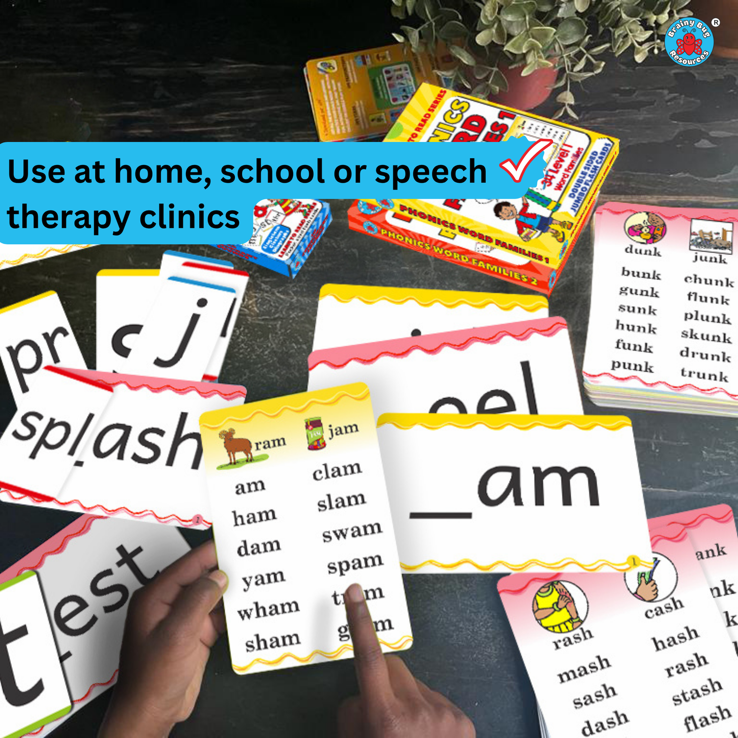 Word Families Level 1 – 34 Essential Phonics Word Families, Ages 4+ | Brainy Bug Resources