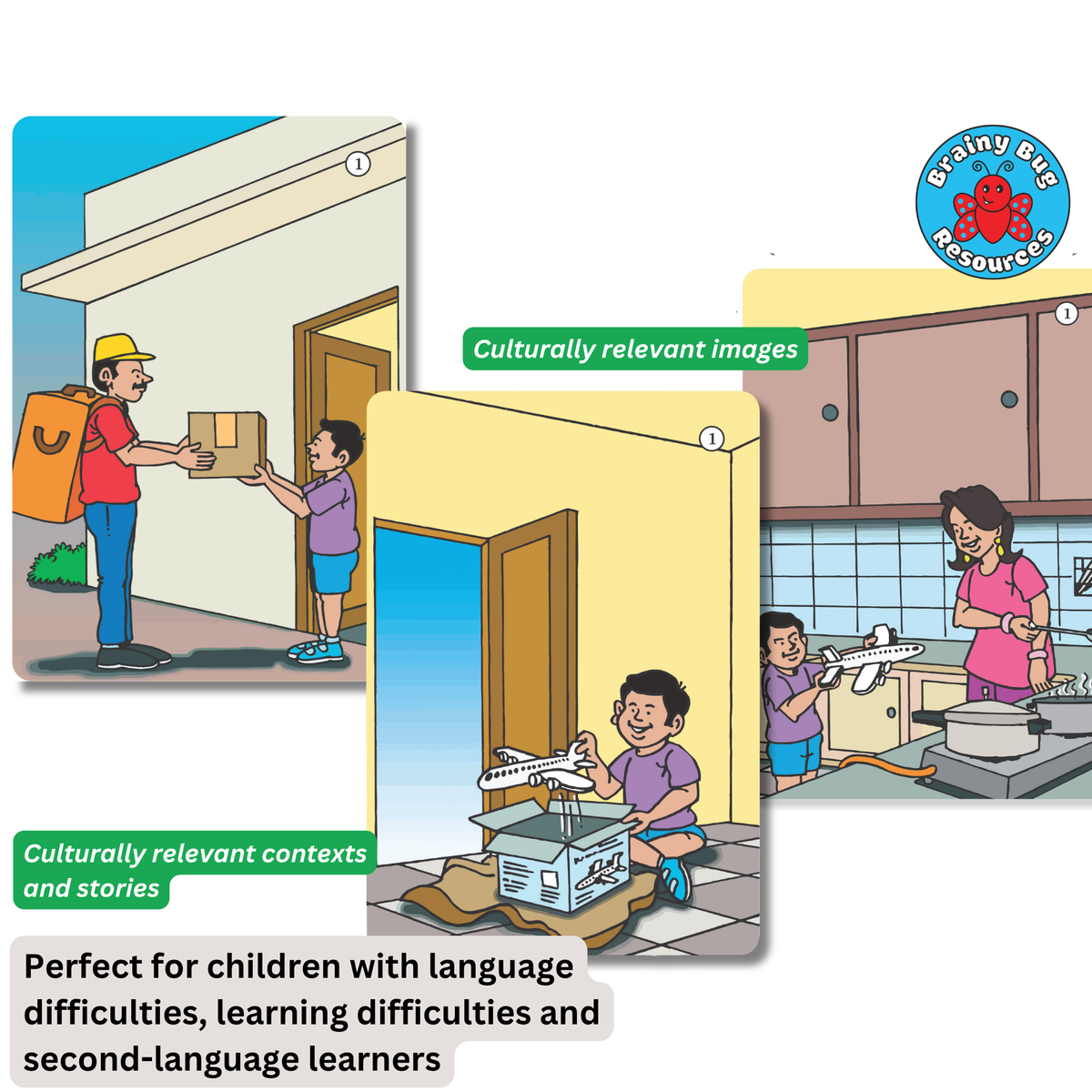 Story Sequences Audio Flashcards for Kids