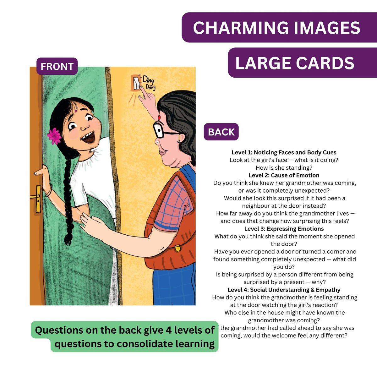Emotions Level 2 Feelings Cards for Kids