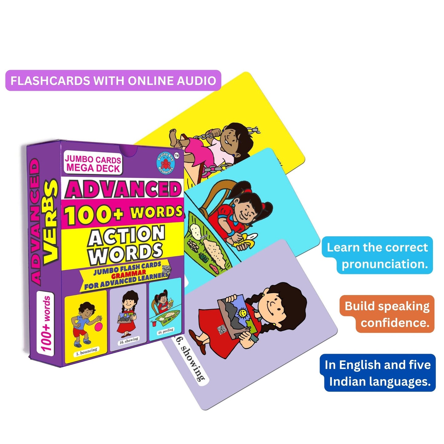 Advanced Action Words Audio-enabled Megadeck