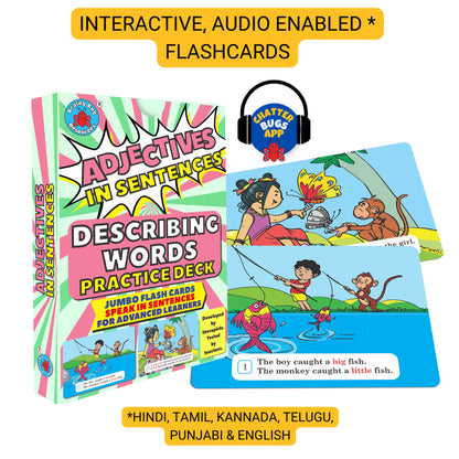 Advanced Learners Smart Bundle: Adjectives in Sentences deck
