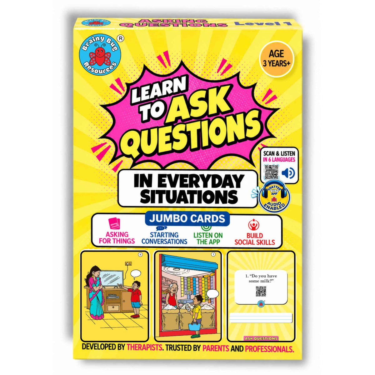 Learn to Ask Questions flashcards: box