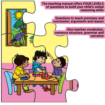 Super Thinker verbal reasoning puzzles: the teaching manual and four levels of questions