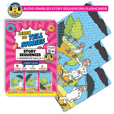 Learn to Tell Stories: 3-Part Story Sequencing Cards