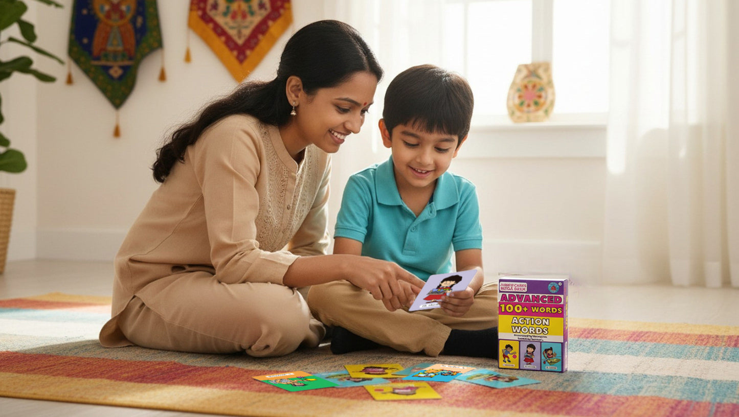 Advanced Action Words Megadeck – Audio-Enabled Verb Flashcards