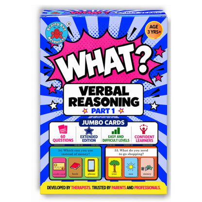 What? Verbal Reasoning Part 1: Answering What Questions Flashcards