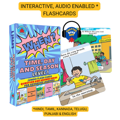 Advanced Learners Smart Bundle: When? Time, Day and Season deck