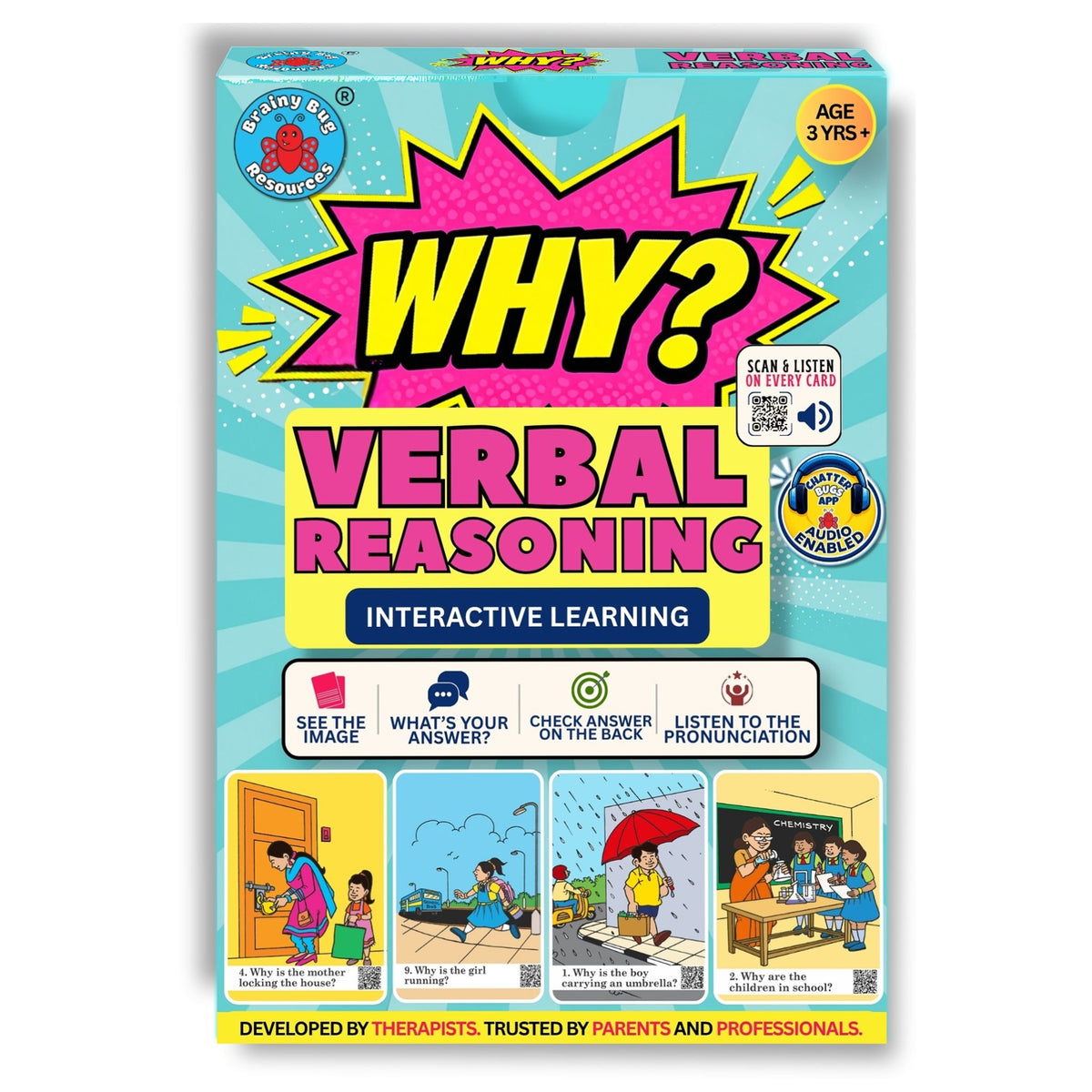 Why? Verbal Reasoning Part 3 flashcards: box