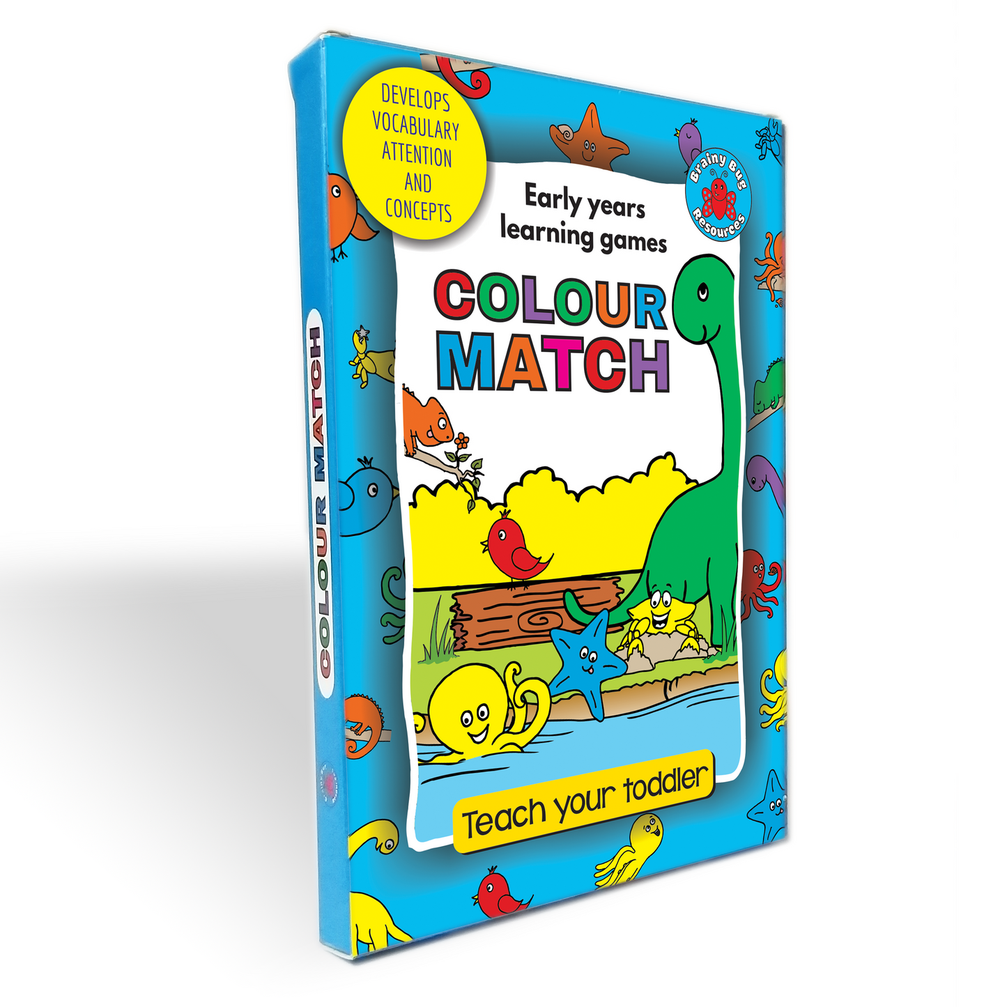 Colour Match – Early Years Colour Learning Card Game, Ages 2+ | Brainy Bug Resources